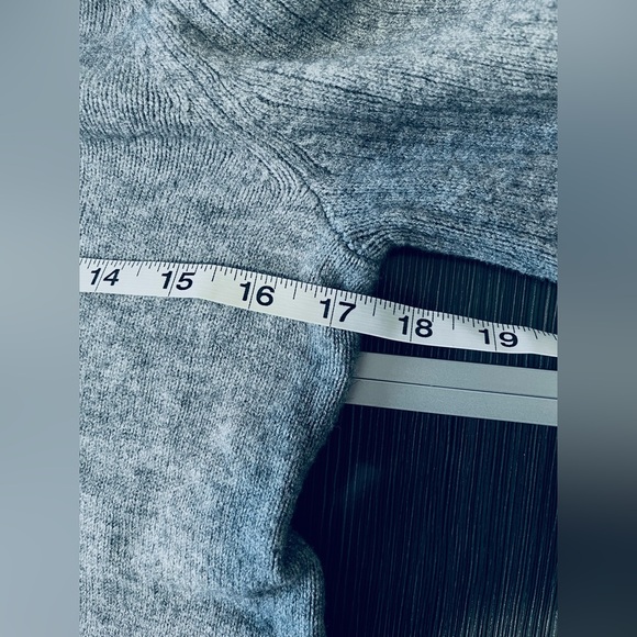 Anthropologie Sweater Paloma Knit Cowl Neck in Gray Size XS - Picture 9 of 12